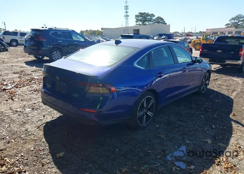 2024 Honda Accord Hybrid Sport из США, поврежденный, VIN 1HGCY2F59RA031180